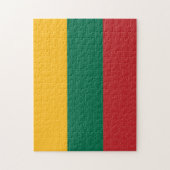 litauische Flagge Puzzle (Vertikal)