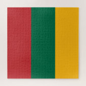 litauische Flagge Puzzle (Horizontal)