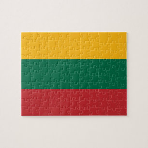 litauische Flagge Puzzle