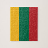 litauische Flagge Puzzle (Vertikal)
