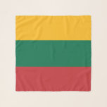 litauische Flagge Schal<br><div class="desc">Patriotische Flagge Litauens.</div>