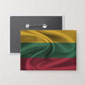 Litauische Flagge Schaltfläche Button (Vorderseite/Rückseite)