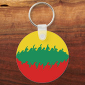 Litauische Flagge Schlüsselanhänger (Vorderseite)