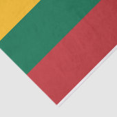 Litauische Flagge Seidenpapier (Ausschnitt)