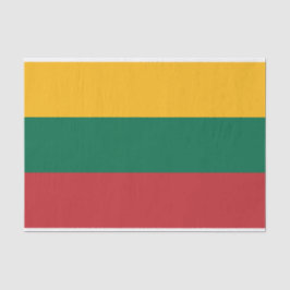 litauische Flagge Seidenpapier