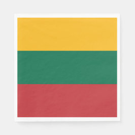 litauische Flagge Serviette