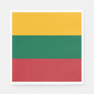 litauische Flagge Serviette