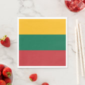 litauische Flagge Serviette (Beispiel)