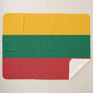 litauische Flagge Sherpadecke