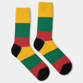 litauische Flagge Socken (Rechts)
