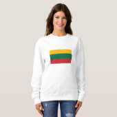 litauische Flagge Sweatshirt (Vorne ganz)