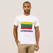 litauische Flagge T-Shirt (Vorne ganz)