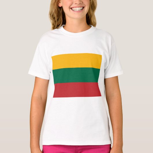 litauische Flagge T-Shirt (Vorderseite)
