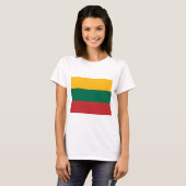 litauische Flagge T-Shirt (Vorne ganz)