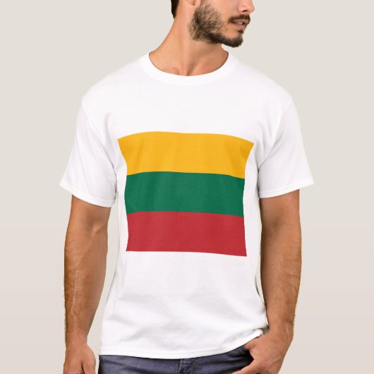 litauische Flagge T-Shirt (Vorderseite)