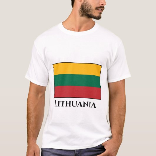 litauische Flagge T-Shirt (Vorderseite)