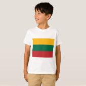 litauische Flagge T-Shirt (Vorne ganz)