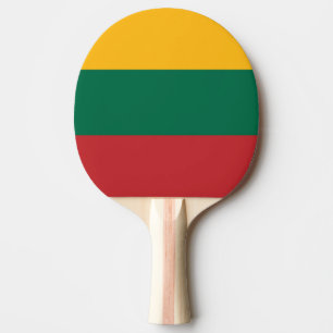 litauische Flagge Tischtennis Schläger