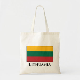 litauische Flagge Tragetasche