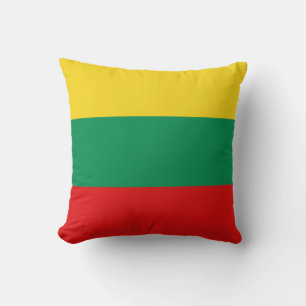 Litauische Flagge x Flaggenkissen Kissen