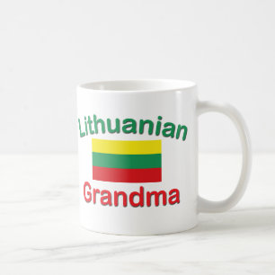 Litauische Großmutter Kaffeetasse