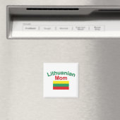litauische Mama Magnet (In Situ (Geschirrspüler))