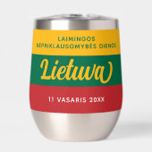 Litauische Nationalflagge des Unabhängigkeitstages (Vorderseite)