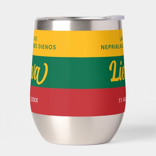 Litauische Nationalflagge des Unabhängigkeitstages (Links)