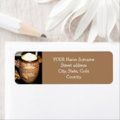 Litauische Rücksendeadressen-Aufkleber Bier Alus L (Insitu)