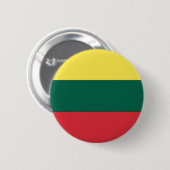 Litauische Staatsflagge Button (Vorne & Hinten)