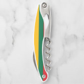 Litauische Staatsflagge Kellnermesser (Rückseite)