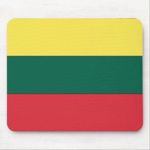 Litauische Staatsflagge Mousepad