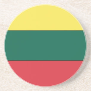 Litauische Staatsflagge Untersetzer