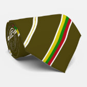 Litauische Streifenflagge Krawatte (Gerollt)
