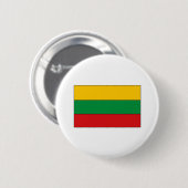 litauische T - Shirt und Geschenke unter der Flagg Button (Vorne & Hinten)