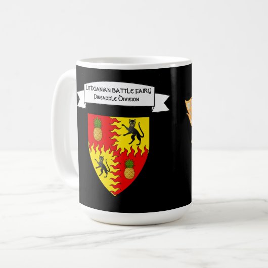 litauische Tasse für Schlachtvieh und Katzenkrebs (Vorderseite Links)
