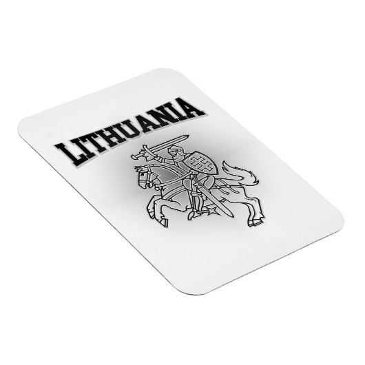 litauische Wappen Magnet (Rechte Seite)