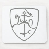 litauische Wappen-Mat/Pad Mousepad (Vorne)