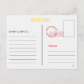 litauische Weihnachtstradition Feiertagspostkarte (Rückseite)