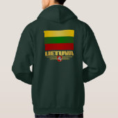 litauischer Pride Hoodie (Rückseite)
