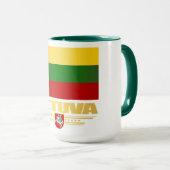 litauischer Pride Tasse (VorderseiteRechts)