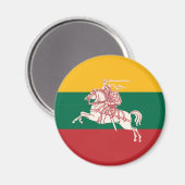 Litauischer Vytis Magnet (Vorderseite/Rückseite)