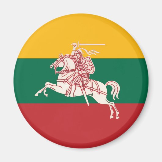 Litauischer Vytis Magnet (Vorne)