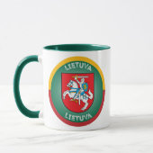 Litauisches Erbe-Emblem Tasse (Links)