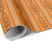 Litauisches Muster 9 Geschenkpapier (Rolleneckpunkt)