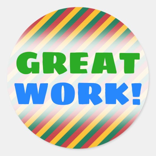 litauisches Muster für Inspirierte Streifen Runder Aufkleber (Vorderseite)