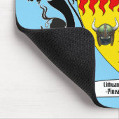 Litauisches Schlachttier-Katzenmousepad Mousepad (Ecke)