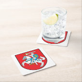 Litauisches Vytis Untersetzer Set (Vor Ort)