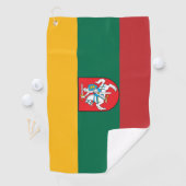 litauisches Wappen Golfhandtuch (Insitu)