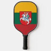 Litauisches Wappen Pickleball Schläger (Rückseite)